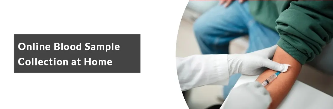 Online Blood Sample Collection at Home